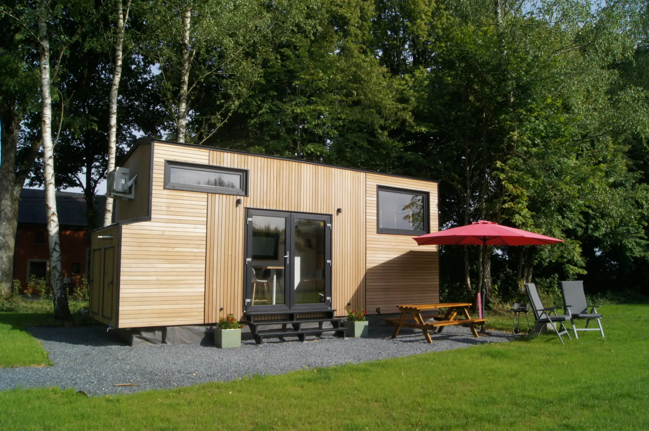 Cottage for 4 people in Saint-Léger Ma Tiny Gaumaise